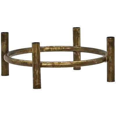 house doctor Lysestage, Hdmaxi, Advent, Antik Messingfinish 30X30X12CM GOLD 30X30X12CM house doctor Lysestage, Hdmaxi, Advent, Antik Messingfinish 30X30X12CM GOLD 30X30X12CM