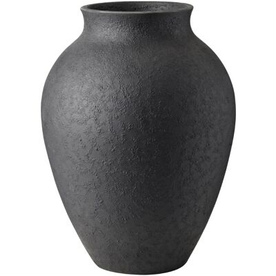 Knabstrup Keramik Knabstrup Vase H27CM BLACK H27CM Knabstrup Keramik Knabstrup Vase H27CM BLACK H27CM
