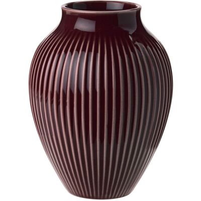 Knabstrup Keramik Knabstrup Vase H 12.5 Cm Ripple Berry H12.5CM RIPPLE BERRY H12.5CM Knabstrup Keramik Knabstrup Vase H 12.5 Cm Ripple Berry H12.5CM RIPPLE BERRY H12.5CM
