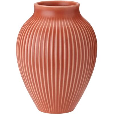 Knabstrup Keramik Knabstrup Vase H 12.5 Cm Coral 12.5 CM CORAL 12.5 CM Knabstrup Keramik Knabstrup Vase H 12.5 Cm Coral 12.5 CM CORAL 12.5 CM