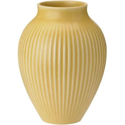 Knabstrup Keramik Knabstrup Vase H 12.5 Cm Yellow 12.5 CM YELLOW 12.5 CM Knabstrup Keramik Knabstrup Vase H 12.5 Cm Yellow 12.5 CM YELLOW 12.5 CM