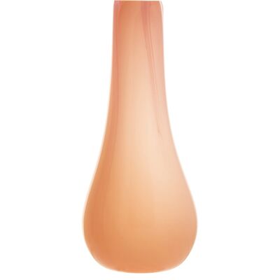 Kodanska Flow Vase H16.1CM PINK W. PINK STRIPES H16.1CM Kodanska Flow Vase H16.1CM PINK W. PINK STRIPES H16.1CM