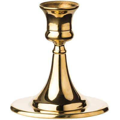 Kunstindustrien Italian Oval Candlestick H10CM BRASS H10CM Kunstindustrien Italian Oval Candlestick H10CM BRASS H10CM