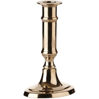 Kunstindustrien Italian Oval Candlestick H14CM BRASS H14CM Kunstindustrien Italian Oval Candlestick H14CM BRASS H14CM