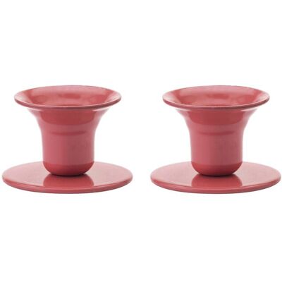 Kunstindustrien The Bell Candlestick - 2 Pack ONE SIZE ANTIQUE PINK ONE SIZE Kunstindustrien The Bell Candlestick - 2 Pack ONE SIZE ANTIQUE PINK ONE SIZE