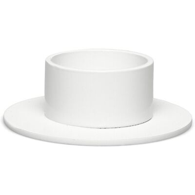 Kunstindustrien Candleholder -The Circle Ø 5 CM WHITE Ø 5 CM Kunstindustrien Candleholder -The Circle Ø 5 CM WHITE Ø 5 CM