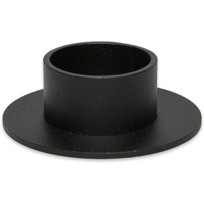 Kunstindustrien Candleholder -The Circle Ø 5 CM BLACK Ø 5 CM Kunstindustrien Candleholder -The Circle Ø 5 CM BLACK Ø 5 CM