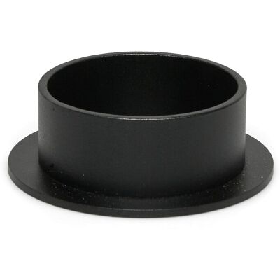 Kunstindustrien Candleholder -The Circle Ø 7 CM BLACK Ø 7 CM Kunstindustrien Candleholder -The Circle Ø 7 CM BLACK Ø 7 CM