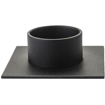 Kunstindustrien Candleholder -The Square Ø 5 CM BLACK Ø 5 CM Kunstindustrien Candleholder -The Square Ø 5 CM BLACK Ø 5 CM