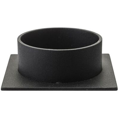 Kunstindustrien Candleholder -The Square Ø 7 CM BLACK Ø 7 CM Kunstindustrien Candleholder -The Square Ø 7 CM BLACK Ø 7 CM