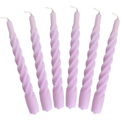 Kunstindustrien Candles With A Twist - Matt ONE SIZE LILAC ONE SIZE Kunstindustrien Candles With A Twist - Matt ONE SIZE LILAC ONE SIZE