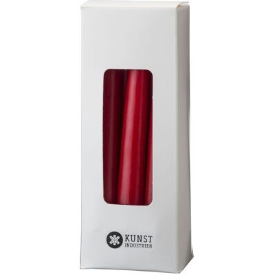 Kunstindustrien Small Colored Candle - Giftbox W. 12 Pcs ONE SIZE DARK RED ONE SIZE Kunstindustrien Small Colored Candle - Giftbox W. 12 Pcs ONE SIZE DARK RED ONE SIZE