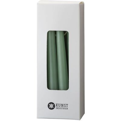 Kunstindustrien Small Colored Candle - Giftbox W. 12 Pcs ONE SIZE DARK RESEDA GREEN ONE SIZE Kunstindustrien Small Colored Candle - Giftbox W. 12 Pcs ONE SIZE DARK RESEDA GREEN ONE SIZE