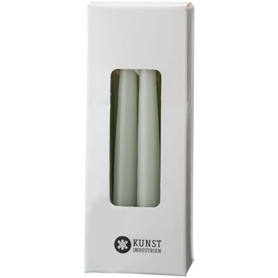 Kunstindustrien Small Colored Candle - Giftbox W. 12 Pcs ONE SIZE LIGHT RESEDA GREEN ONE SIZE Kunstindustrien Small Colored Candle - Giftbox W. 12 Pcs ONE SIZE LIGHT RESEDA GREEN ONE SIZE