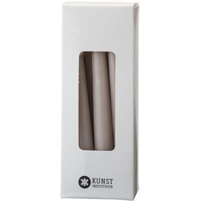 Kunstindustrien Small Colored Candle - Giftbox W. 12 Pcs ONE SIZE LINNEN ONE SIZE Kunstindustrien Small Colored Candle - Giftbox W. 12 Pcs ONE SIZE LINNEN ONE SIZE