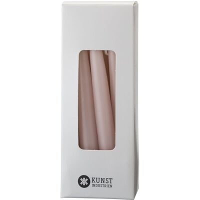 Kunstindustrien Small Colored Candle - Giftbox W. 12 Pcs ONE SIZE OLD ROSE ONE SIZE Kunstindustrien Small Colored Candle - Giftbox W. 12 Pcs ONE SIZE OLD ROSE ONE SIZE