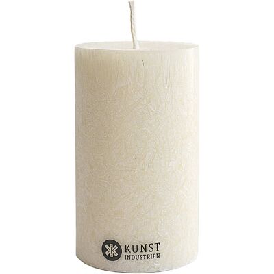 Kunstindustrien Upcycled Olive Wax Pillar Candle 6X10CM OFFWHITE 6X10CM Kunstindustrien Upcycled Olive Wax Pillar Candle 6X10CM OFFWHITE 6X10CM