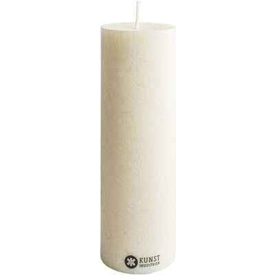 Kunstindustrien Upcycled Olive Wax Pillar Candle 6X18CM OFFWHITE 6X18CM Kunstindustrien Upcycled Olive Wax Pillar Candle 6X18CM OFFWHITE 6X18CM
