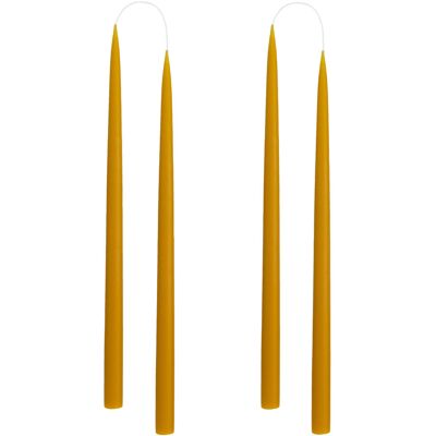 Kunstindustrien Hand Dipped Candles, 4 Pack ONE SIZE HONEY ONE SIZE Kunstindustrien Hand Dipped Candles, 4 Pack ONE SIZE HONEY ONE SIZE