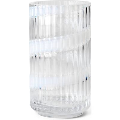Lyngby Porcelæn Lyngby Vase H15.5 Cm Swirl Hvid Mundblæst Glas 15.5 CM SWIRL WHITE 15.5 CM Lyngby Porcelæn Lyngby Vase H15.5 Cm Swirl Hvid Mundblæst Glas 15.5 CM SWIRL WHITE 15.5 CM