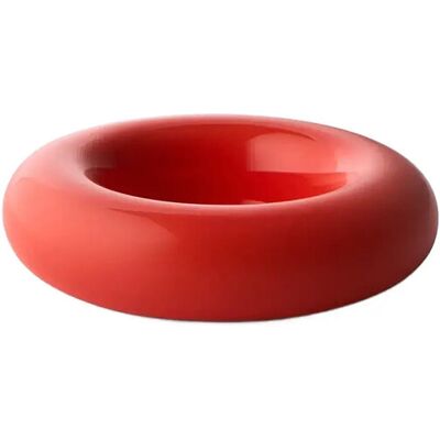 Studio About Bob Candle Holder, Large, Red Ø 16 CM RED Ø 16 CM Studio About Bob Candle Holder, Large, Red Ø 16 CM RED Ø 16 CM