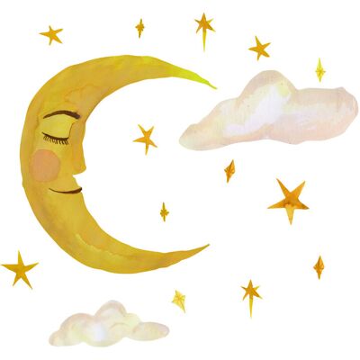 That's Write Moon ONE SIZE YELLOW ONE SIZE That's Write Moon ONE SIZE YELLOW ONE SIZE