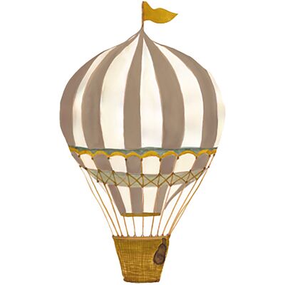 That's Write Retro Air Balloon Large Brown 25X 42.5CM BROWN 25X 42.5CM That's Write Retro Air Balloon Large Brown 25X 42.5CM BROWN 25X 42.5CM