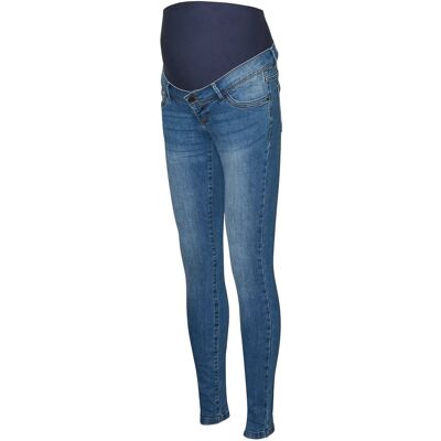 Mamalicious Mlmila Slim Medium Blue Jeans A. Noos XS MEDIUM BLUE DENIM XS Mamalicious Mlmila Slim Medium Blue Jeans A. Noos XS MEDIUM BLUE DENIM XS