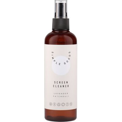 Simple Goods Screen Cleaner, Lavender, Pacthouli 150 ml CLEAR 150 ml Simple Goods Screen Cleaner, Lavender, Pacthouli 150 ml CLEAR 150 ml