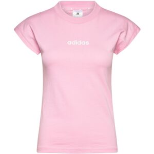 adidas Sportswear W Lin Sj T S TRUPNK/WHITE S adidas Sportswear W Lin Sj T S TRUPNK/WHITE S