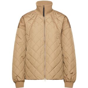 Casall Nordic Quilted Jacket S LIGHT KHAKI S Casall Nordic Quilted Jacket S LIGHT KHAKI S