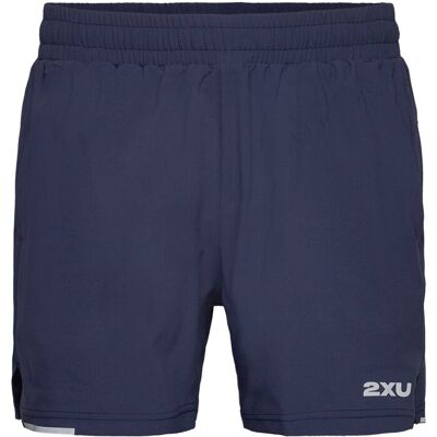 2XU Aero 5 Inch Shorts XS MIDNIGHT/SILVER REFLECTIVE XS 2XU Aero 5 Inch Shorts XS MIDNIGHT/SILVER REFLECTIVE XS