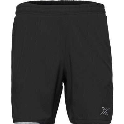 2XU Aero 7 Inch Shorts XS BLACK/SILVER REFLECTIVE XS 2XU Aero 7 Inch Shorts XS BLACK/SILVER REFLECTIVE XS