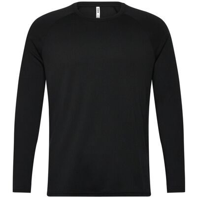 2XU Aero Mesh Long Sleeve M BLACK/SILVER REFLECTIVE M 2XU Aero Mesh Long Sleeve M BLACK/SILVER REFLECTIVE M