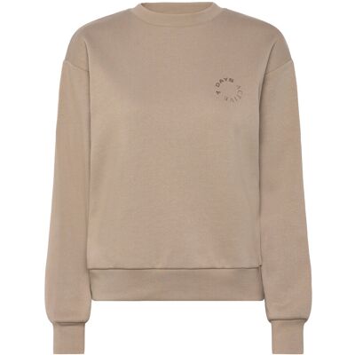 7 DAYS Active Organic Crewneck XL 853 ROASTED CASHEW XL 7 DAYS Active Organic Crewneck XL 853 ROASTED CASHEW XL