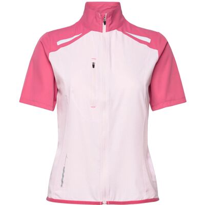 Abacus - Lanark Stretch Windshirt - Vit - Rosa - Windshirt Abacus - Lanark Stretch Windshirt - Vit - Rosa - Windshirt