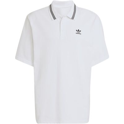 adidas Originals Loose Polo S WHITE/BLACK S adidas Originals Loose Polo S WHITE/BLACK S