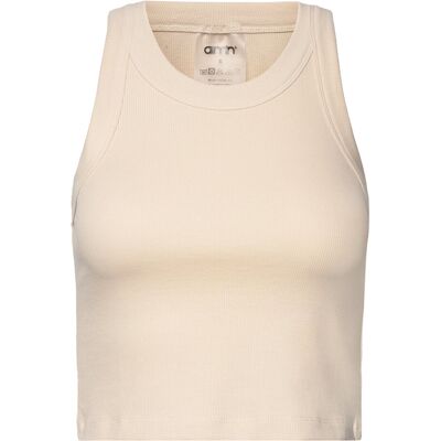 aim´n Ease Ribbed Tank Top M CAFÉ AU LAIT M aim´n Ease Ribbed Tank Top M CAFÉ AU LAIT M