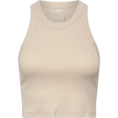 aim´n Ease Ribbed Tank Top L SAND L aim´n Ease Ribbed Tank Top L SAND L