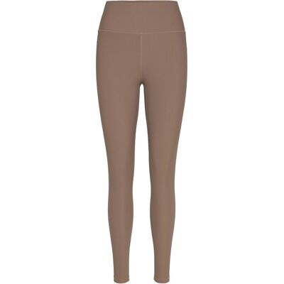Aim'n - XL ribbade prestationsleggings - Ruskea - träningsleggings Aim'n - XL ribbade prestationsleggings - Ruskea - träningsleggings