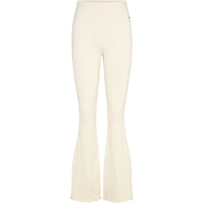 Aim'n Tulip Flare Leggings - Vita Leggings för Kvinna Aim'n Tulip Flare Leggings - Vita Leggings för Kvinna
