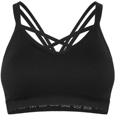 Athlecia Tulip W Sports Bra XXS/XS BLACK XXS/XS Athlecia Tulip W Sports Bra XXS/XS BLACK XXS/XS