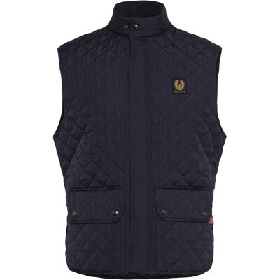 Belstaff Icon Gilet Dark Ink 52 DARK INK 52 Belstaff Icon Gilet Dark Ink 52 DARK INK 52