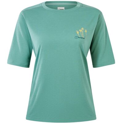 Berghaus Coneflower T-shirt med kort ärm - Ljust Terräng Berghaus Coneflower T-shirt med kort ärm - Ljust Terräng