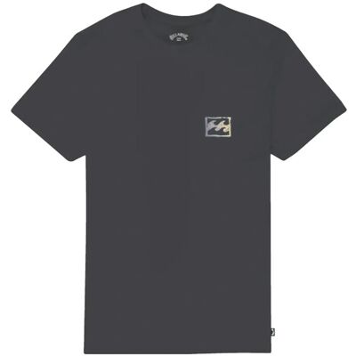 Billabong Crayon Wave Ss 164 WASHED BLACK 164 Billabong Crayon Wave Ss 164 WASHED BLACK 164