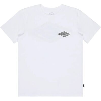 Billabong Crayon Wave Ss 152 WHITE 152 Billabong Crayon Wave Ss 152 WHITE 152