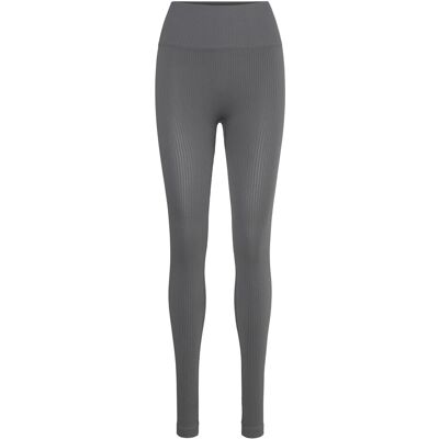 Björn Borg Studio Seamless Ribbed Tights XS ASPHALT XS Björn Borg Studio Seamless Ribbed Tights XS ASPHALT XS