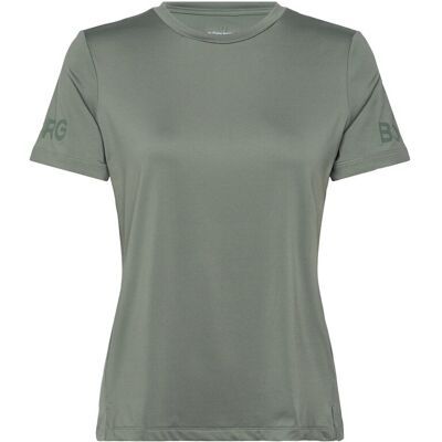Björn Borg Borg T-Shirt S AGAVE GREEN S Björn Borg Borg T-Shirt S AGAVE GREEN S