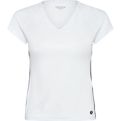 Björn Borg Ace V-Neck T-Shirt S BRILLIANT WHITE S Björn Borg Ace V-Neck T-Shirt S BRILLIANT WHITE S