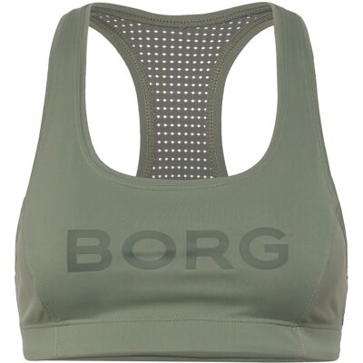Björn Borg Borg Mid Support Sports Bra L AGAVE GREEN L Björn Borg Borg Mid Support Sports Bra L AGAVE GREEN L